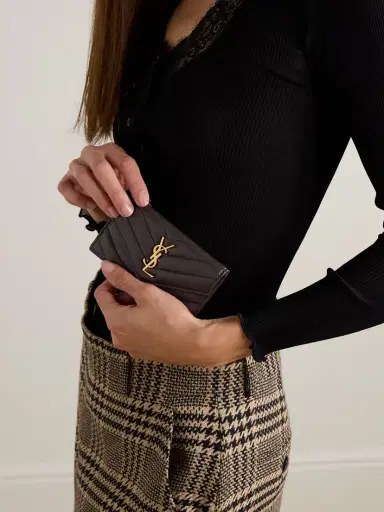 Saint Laurent Cassandre Matelassé Leather Wallet | Thumbnail 2 Saint Laurent Cassandre Matelassé Leather Wallet | Thumbnail 2