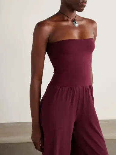 Eres Les Essentiels Dao Convertible Stretch-jersey Jumpsuit | Thumbnail 5 Eres Les Essentiels Dao Convertible Stretch-jersey Jumpsuit | Thumbnail 5