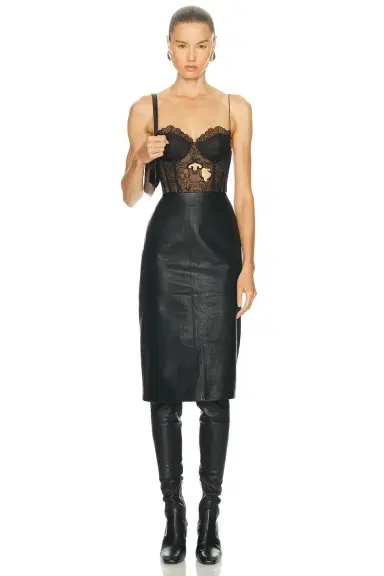 Gabriela Hearst Bellarose Bodysuit | Thumbnail 5