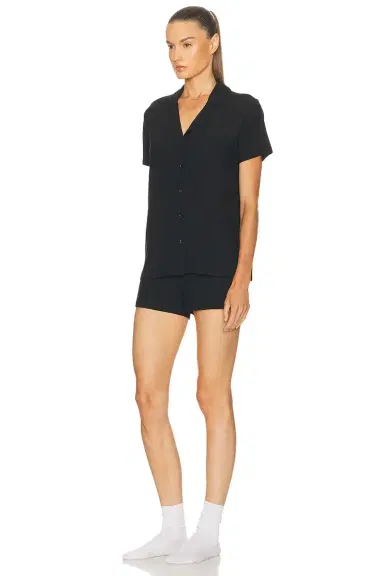 Skims Soft Lounge Short Sleep Set | Thumbnail 2
