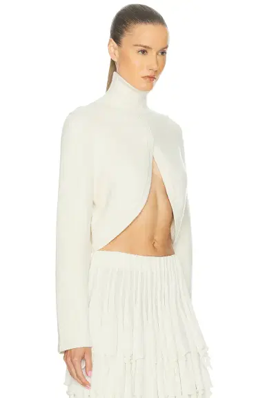 Alaïa ALAΪA Cut-Out Sweater | Thumbnail 2 Alaïa ALAΪA Cut-Out Sweater | Thumbnail 2