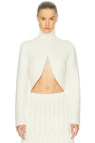 Alaïa ALAΪA Cut-Out Sweater | Thumbnail 1 Alaïa ALAΪA Cut-Out Sweater | Thumbnail 1