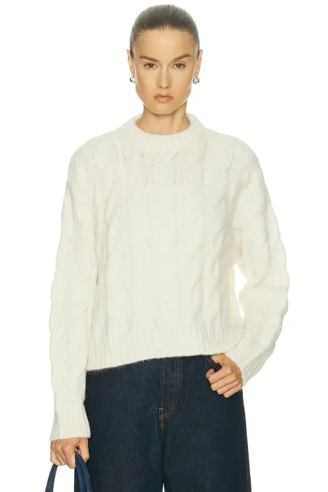 Cable Serena Crewneck Sweater