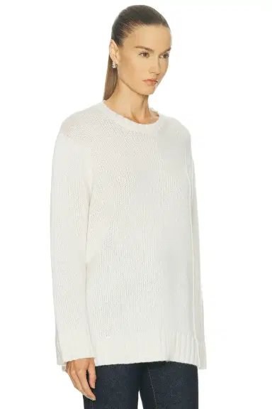 Jenni Kayne Cashmere Amelia Crewneck Sweater | Thumbnail 2 Jenni Kayne Cashmere Amelia Crewneck Sweater | Thumbnail 2