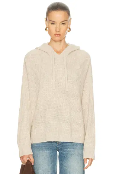 Jenni Kayne Cashmere Fisherman Hoodie | Thumbnail 1