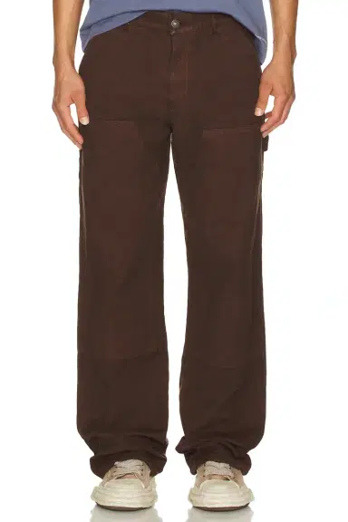 Sky High Farm Workwear Flannel Lined Canvas Double Knee Pants | Thumbnail 3