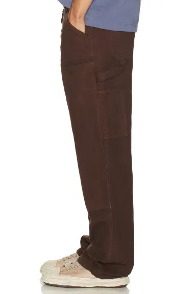 Sky High Farm Workwear Flannel Lined Canvas Double Knee Pants | Thumbnail 4