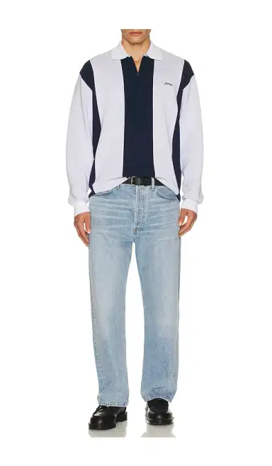 Students Golf Gibson Fleece Long Sleeve Polo | Thumbnail 2