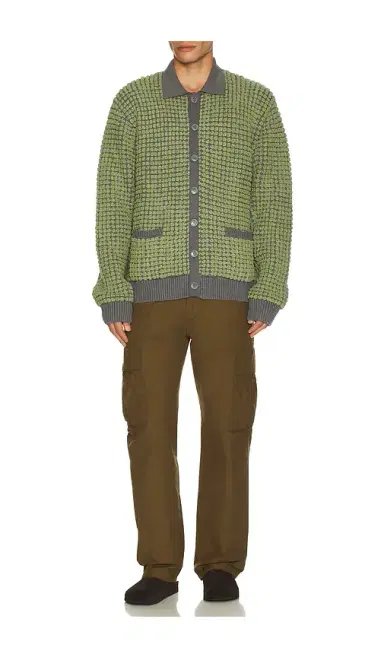 Isa Boulder Bubble Terry Towel Cardigan | Thumbnail 2