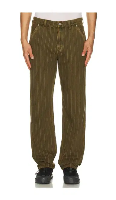 Pleasures Rail Stripe Work Pants | Thumbnail 1
