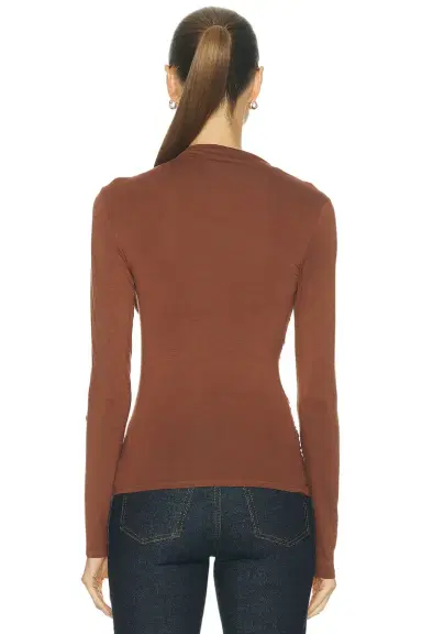 Enza Costa Fluid Jersey Slash Top | Thumbnail 4
