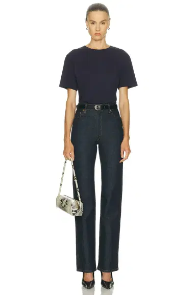 Khaite Mae Short Sleeve Tee Shirt | Thumbnail 4 Khaite Mae Short Sleeve Tee Shirt | Thumbnail 4