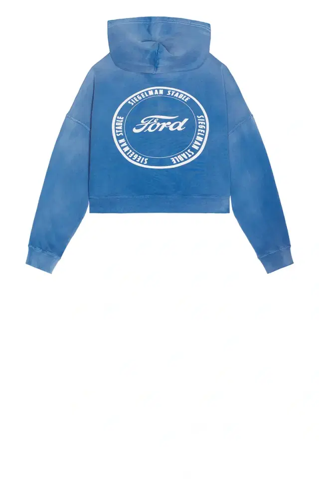 x Ford Printed Oversized Zip Hoodie