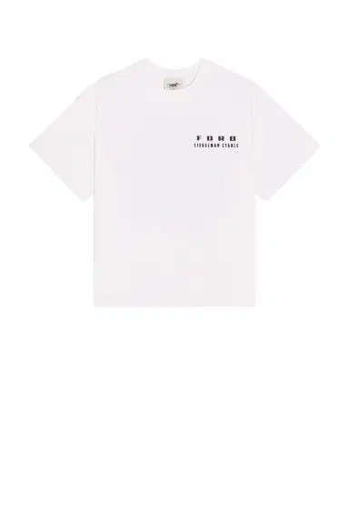 Siegelman Stable Printed Graphic Crop T-Shirt | Thumbnail 2 Siegelman Stable Printed Graphic Crop T-Shirt | Thumbnail 2