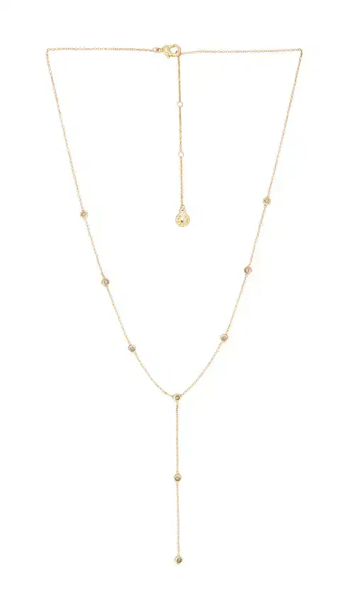 Crystal Lariat Necklace