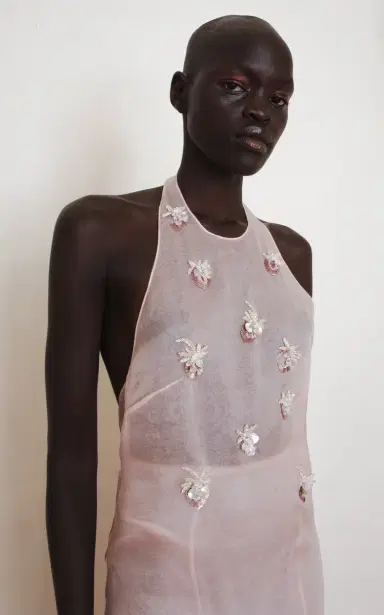 Yassmin Saleh Reverie Silk-Blend Top | Thumbnail 4