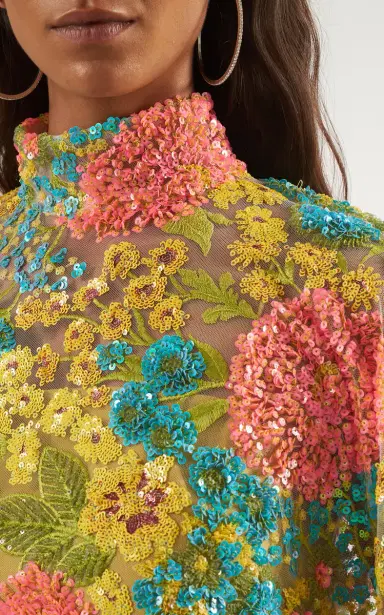 Taller Marmo Graham Sequined Mini Dress | Thumbnail 5