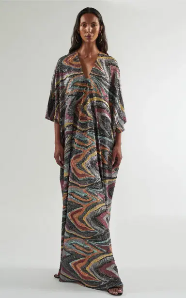 Taller Marmo Gala Sequined Kaftan | Thumbnail 6