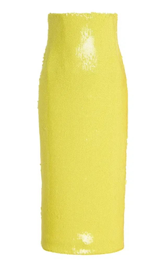 Sequined Midi Corset Skirt