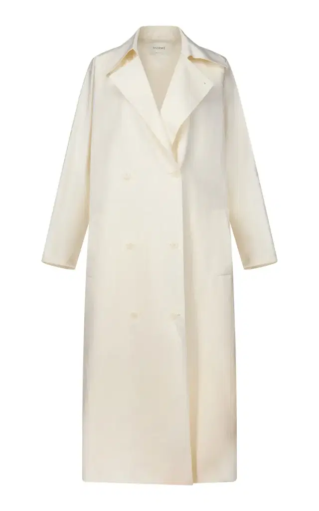 Orly Unstructured Cotton-Silk Trench Coat