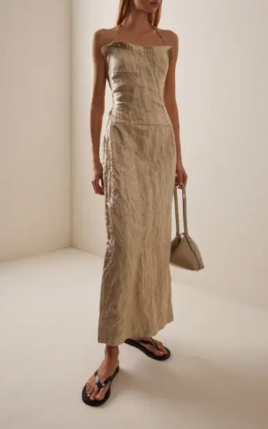 FFORME Maisie Cotton-Blend Maxi Dress | Thumbnail 2 FFORME Maisie Cotton-Blend Maxi Dress | Thumbnail 2