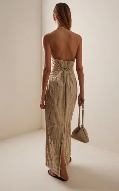 FFORME Maisie Cotton-Blend Maxi Dress | Thumbnail 4 FFORME Maisie Cotton-Blend Maxi Dress | Thumbnail 4