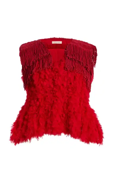 Diotima Bambola Textured Fringe Top | Thumbnail 8