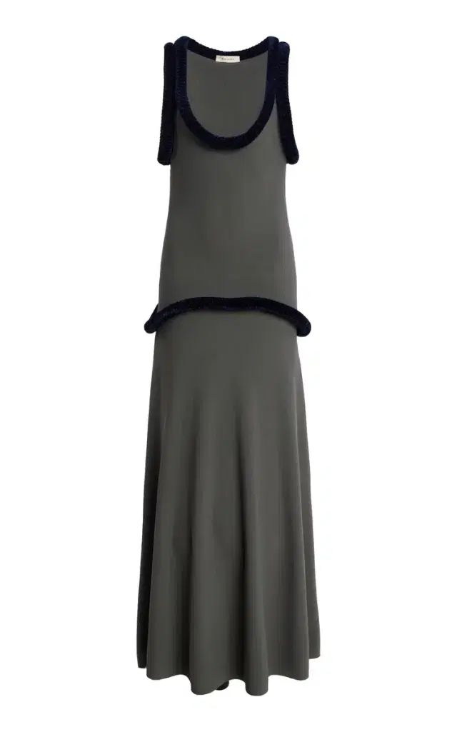 Basseterre Sculpted Maxi Dress