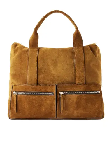 Métier Raced 40 Suede Tote Bag - Men | Thumbnail 1 Métier Raced 40 Suede Tote Bag - Men | Thumbnail 1
