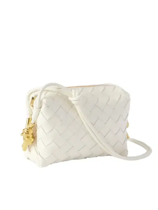 Loop Mini Intrecciato Leather Shoulder Bag