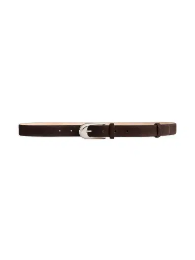 Khaite Suede Dome Belt | Thumbnail 1 Khaite Suede Dome Belt | Thumbnail 1