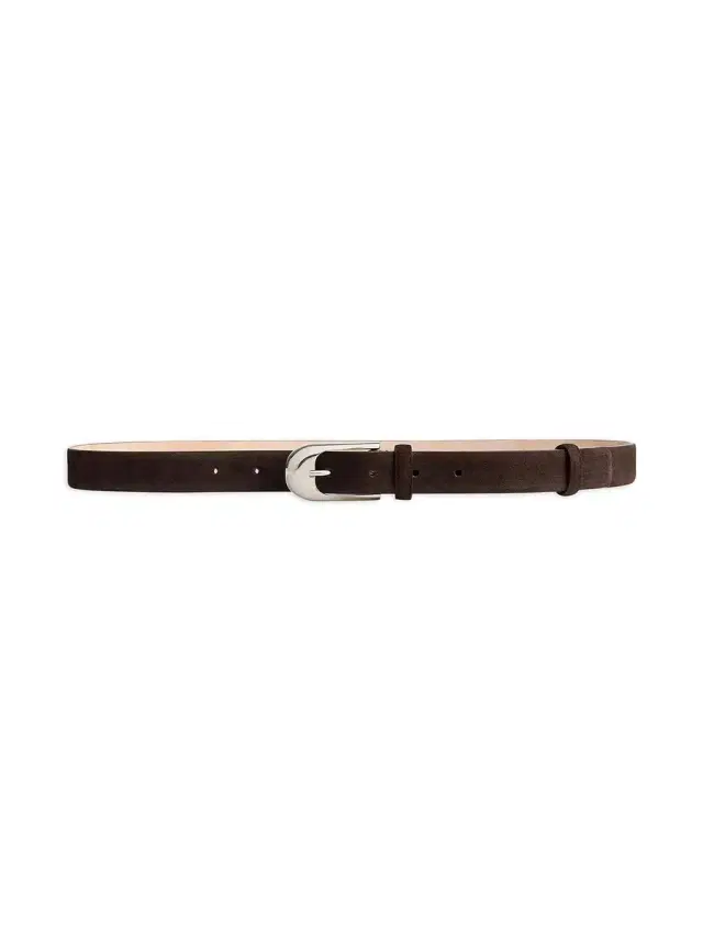 Suede Dome Belt