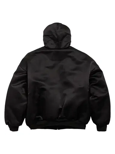 Balenciaga Women's Padded Zip-Up Hoodie - Black - Size 4 | Thumbnail 2 Balenciaga Women's Padded Zip-Up Hoodie - Black - Size 4 | Thumbnail 2