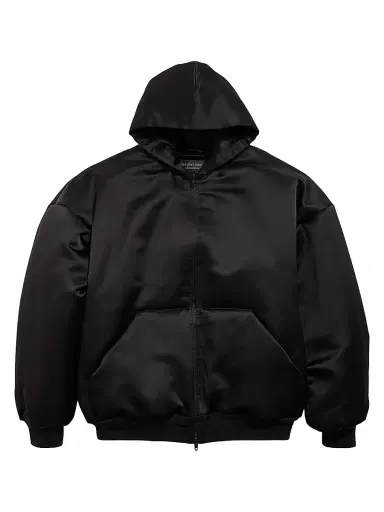 Balenciaga Women's Padded Zip-Up Hoodie - Black - Size 4 | Thumbnail 1 Balenciaga Women's Padded Zip-Up Hoodie - Black - Size 4 | Thumbnail 1