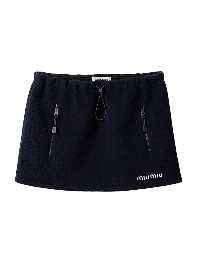 Women's Fleece Miniskirt - Blue