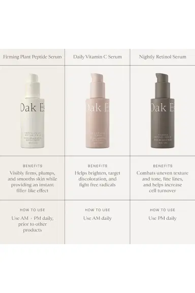 Oak Essentials Firming Plant Peptide Serum | Thumbnail 9 Oak Essentials Firming Plant Peptide Serum | Thumbnail 9