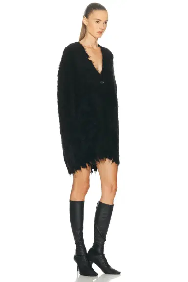 Acne Studios Kaul Hairy Cardigan | Thumbnail 2 Acne Studios Kaul Hairy Cardigan | Thumbnail 2
