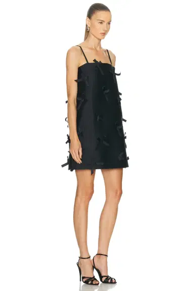 Jil Sander Bow Pressed Mini Dress | Thumbnail 2 Jil Sander Bow Pressed Mini Dress | Thumbnail 2