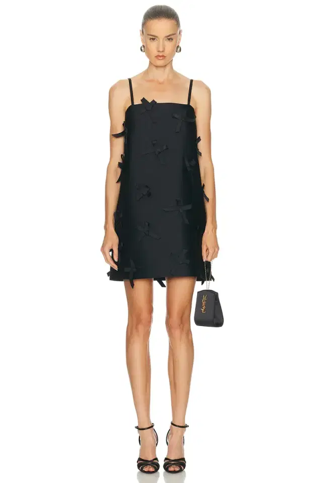 Jil Sander Bow Pressed Mini Dress