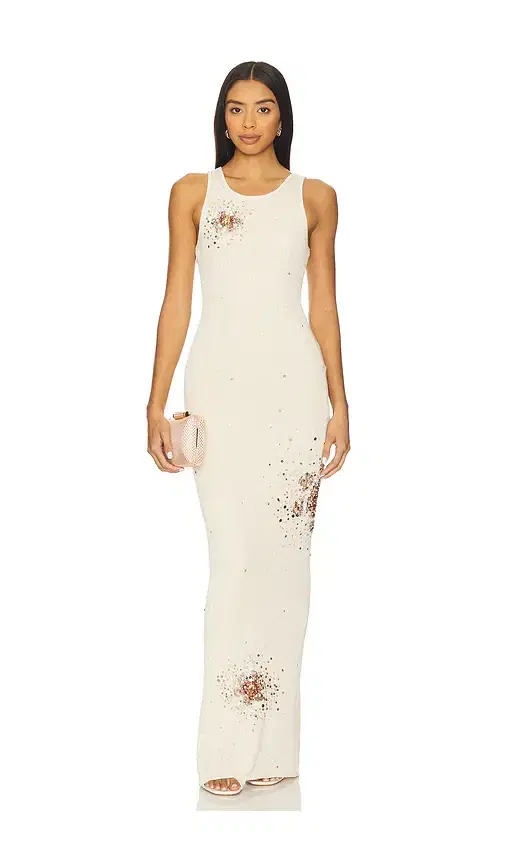 ASTA RESORT Natalia Hand Embroidered Dress