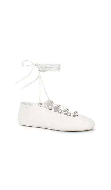 Alexander Wang Vyolette Lace Up Flat | Thumbnail 2 Alexander Wang Vyolette Lace Up Flat | Thumbnail 2