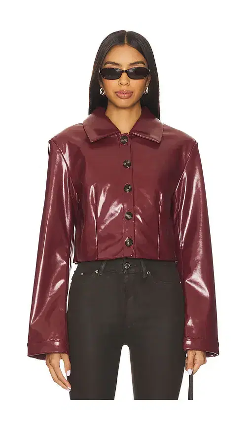 Lovers and Friends Catherine Faux Leather Jacket