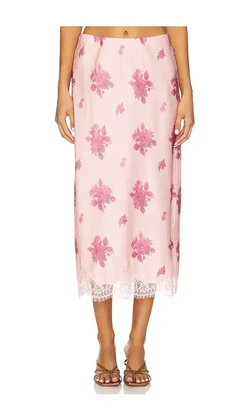 LoveShackFancy Malina Skirt