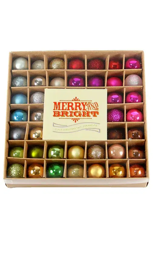 Cody Foster & Co Merry & Bright Boxed Ornament Set