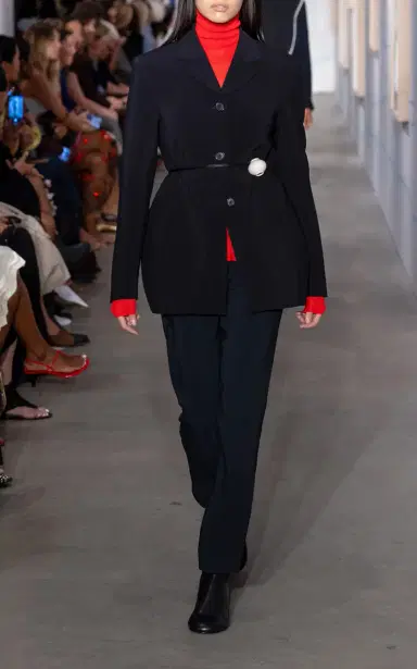 Ashlyn Sari Tailored Jacket - Black | Thumbnail 2