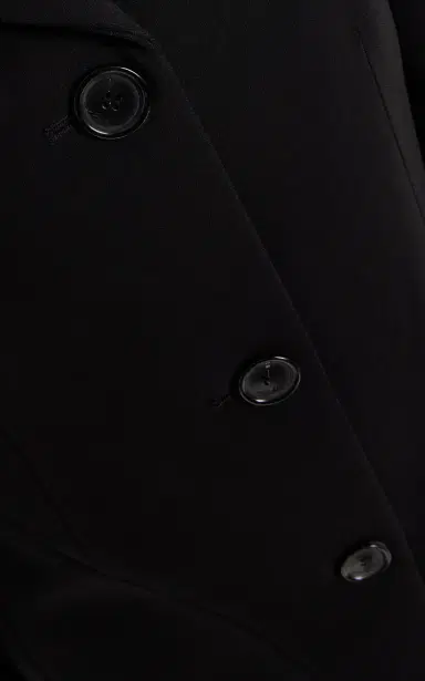 Ashlyn Sari Tailored Jacket - Black | Thumbnail 4