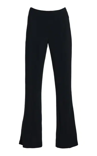Ashlyn Cade Kick Flare Tailored Pants - Black | Thumbnail 1