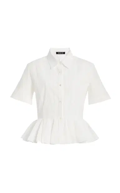 Ashlyn Lulu Cotton Half Sleeve Shirt | Thumbnail 2