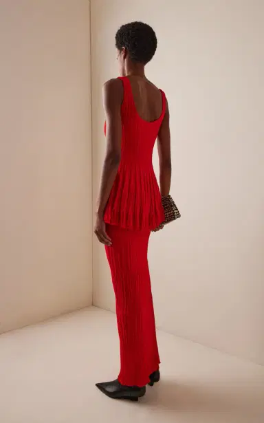 Ashlyn Kishi Layered Knit Maxi Dress | Thumbnail 4 Ashlyn Kishi Layered Knit Maxi Dress | Thumbnail 4