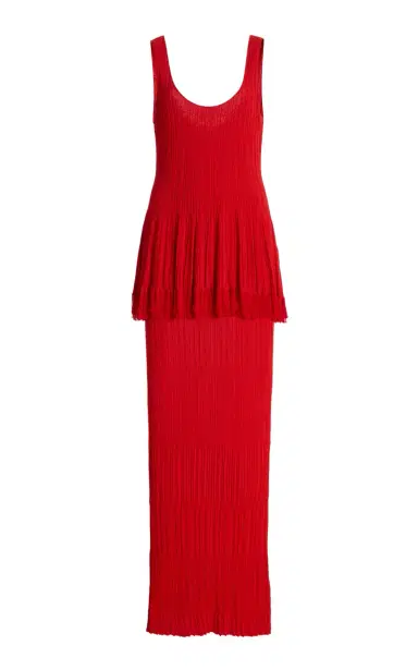 Ashlyn Kishi Layered Knit Maxi Dress | Thumbnail 1 Ashlyn Kishi Layered Knit Maxi Dress | Thumbnail 1